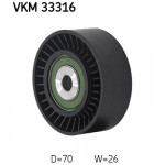 SKF Umlenk-/Führungsrolle, Keilrippenriemen